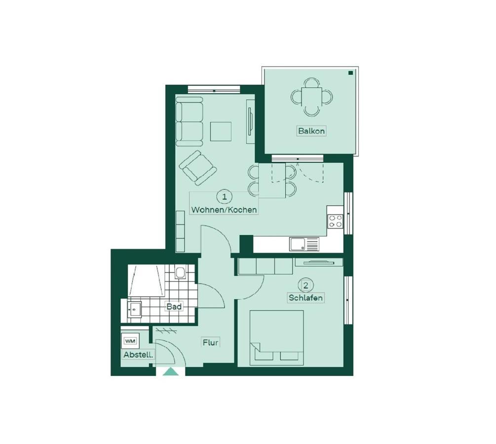 Apartment "Sonnendeck" - Haffresidenz Zirchow Extérieur photo